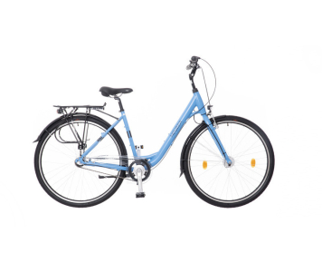 Neuzer Padova 28 3 sebességes 17" városi kerékpár Kék