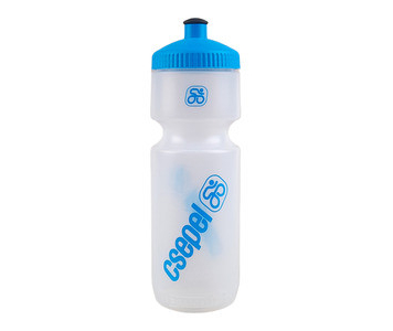 Csepel logós 750ml kulacs átlátszó-kék