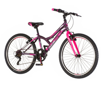 Explorer Pulse 24 gyerek kerékpár Lila