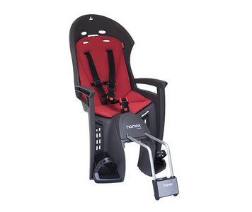 Hamax Smiley gyerekülés vázra fekete-piros