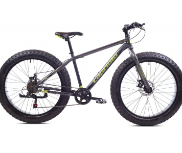 Capriolo Fatboy 26 fatbike kerékpár Grafit-Zöld