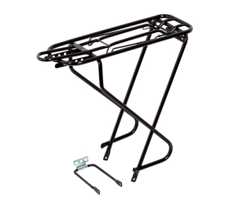 Koliken 28" acél csomagtartó fekete