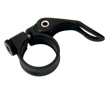 Longus fekete gyz nyeregcső bilincs (34.9 mm)