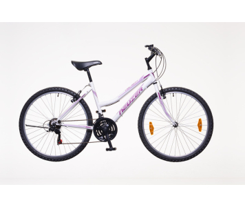 Neuzer Nelson 18 női 19" MTB kerékpár Fehér-Mályva