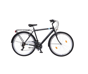 Neuzer Ravenna 30 férfi 21" trekking kerékpár Fekete