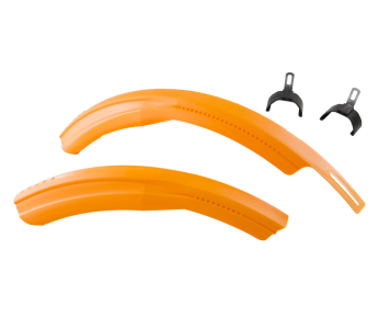 Koliken 20" műanyag sárvédőszett narancs