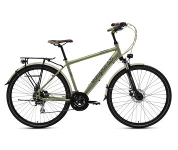Csepel Traction 300 férfi trekking kerékpár 23" Khaki