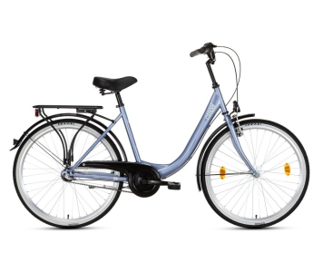 Csepel Budapest B 26 agyváltós városi kerékpár Világoskék 2024