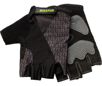 BikeFun Duke rövid kesztyű M szürke