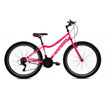 Capriolo Diavolo 600 26" lányka MTB kerékpár 14" Pink-Lila