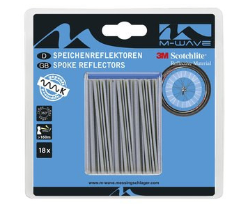M-Wave fényvisszaverő küllőre