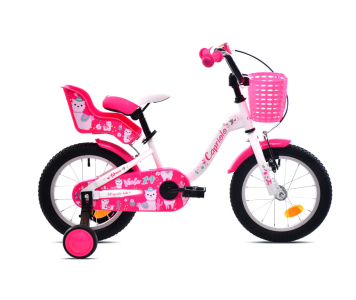 Capriolo Viola 14" alpakás gyerek kerékpár Fehér