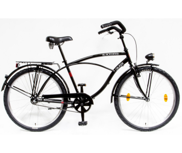 Blackwood Cruiser férfi kerékpár Fekete