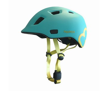 Hamax Skydive 52-56 gyerek sisak türkiz-sárga