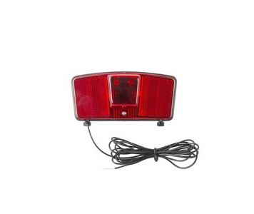 Csepel hátsó dinamós 2 LED lámpa