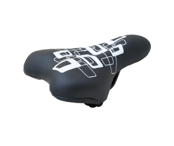 Koliken 20" mintás nyereg fekete-fehér