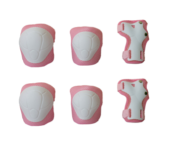Koliken könyök- és térdvédő Fehér-Rózsa