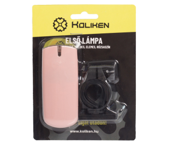 Koliken 2 ledes első lámpa pink