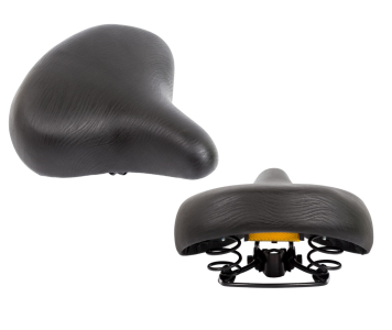 Koliken CN rugós nyereg fekete