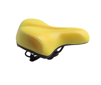 Koliken színes rugós nyereg sárga