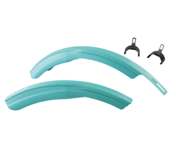 Koliken 20" műanyag sárvédőszett türkiz