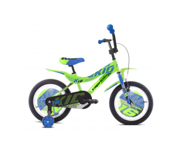 Capriolo Motocross 16" gyerek kerékpár Zöld-Kék