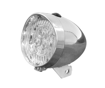 Koliken festett első lámpa króm