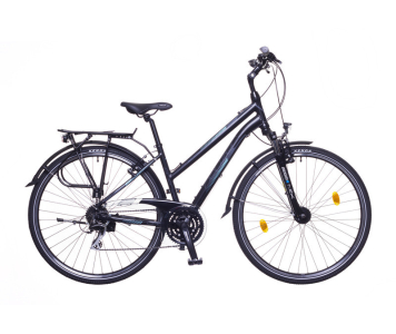 Neuzer Firenze 200 női 17" trekking kerékpár Fekete