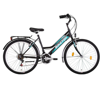 Biketek Oryx női City kerékpár Fekete-Kék