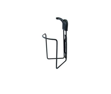 Acél retro fekete kulacstartó