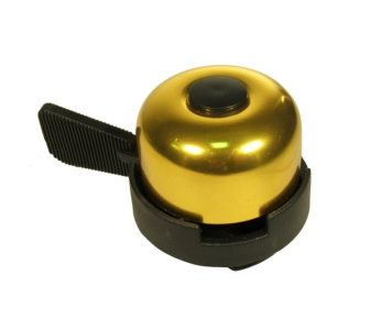 Velostar 30 mm acél-műanyag csengő arany