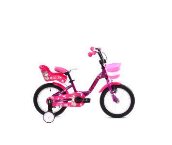 Capriolo Viola 14" alpakás gyerek kerékpár Lila