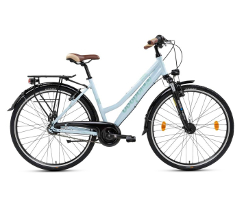 Csepel Spring 200 női városi kerékpár 19" Világoszöld