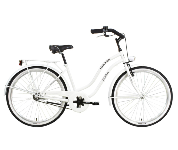 Koliken Cruiser kontrás női kerékpár fehér