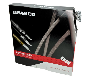 Brakco köszörült rozsdamentes hátsó fékbowden - 50 db