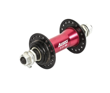 Assess gyorszáras 36L első agy piros